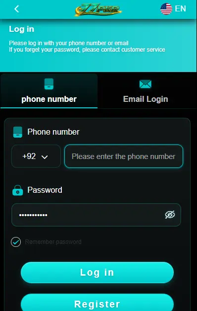 77PKR Game Login